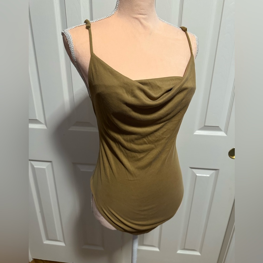 Modal Cowl Neck Bodysuit